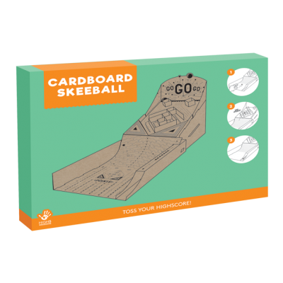 Cardboard Skeeball