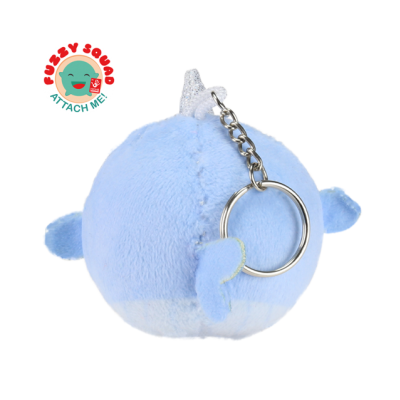 Squeeze Squad - Narwhal Keychain