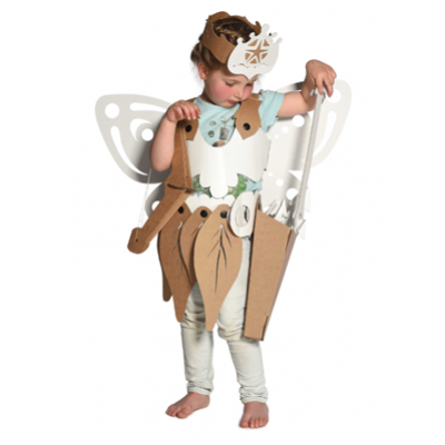 Cardboard Fairy Costume