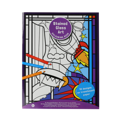 Stained Glass Art - Space