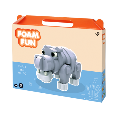 Foam Fun - Hippo