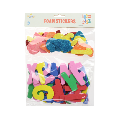 Easy party starters - Foam stickers