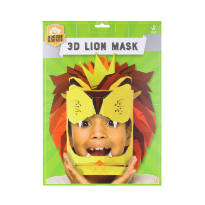 3D lion mask