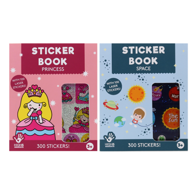 Stickerbooks with laserstickers