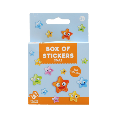Box of stickers