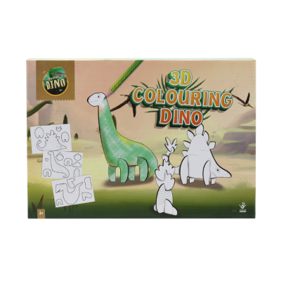 Dr Dino - 3D colouring