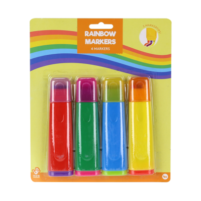 Rainbow markers