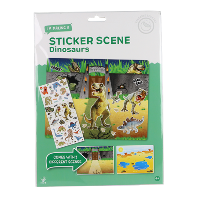 Sticker scenes - Dino