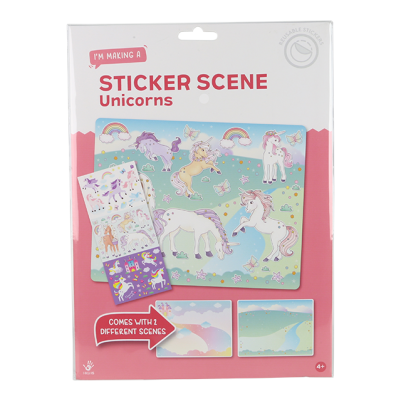 Sticker scenes - Unicorn