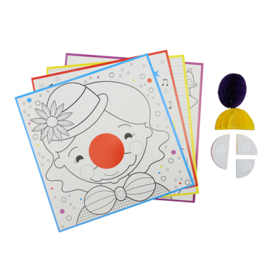 Honeycomb Colouring cards