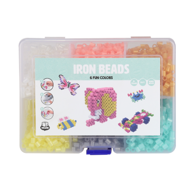 Iron beads - 6 colours