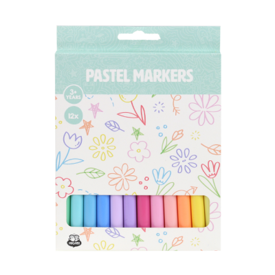 Pastel markers