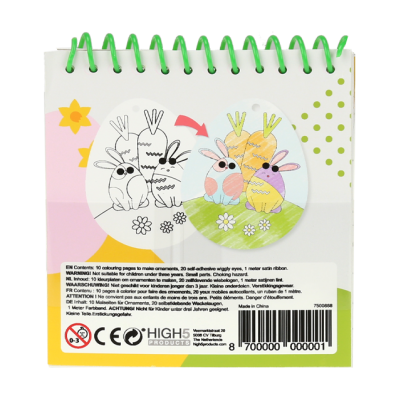 Colouringbook with wiggly eyes