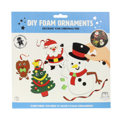 Foam ornaments