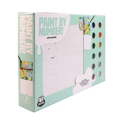 Paint by number - double canvas