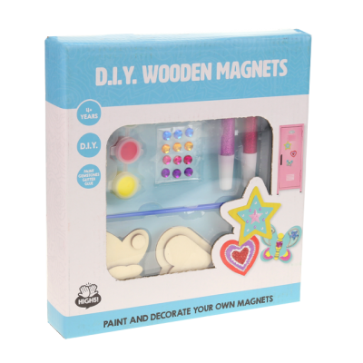 Wooden craft kits - Magnets