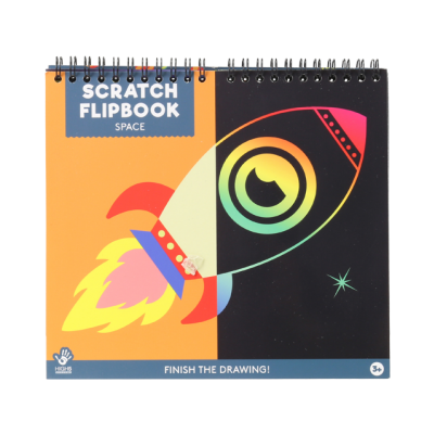 Scratch flipbook - Space