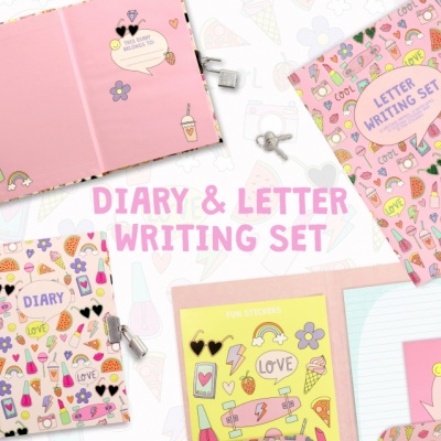 Diary & Letter Writing set