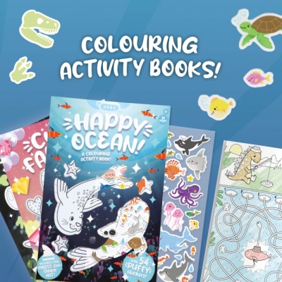 Colouring activity books