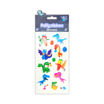 Puffy Stickers - Dino