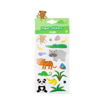 Glossy Puffy Stickers - Jungle