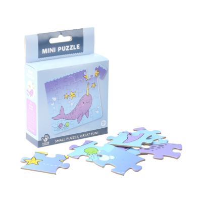Mini Puzzle - Narwhal