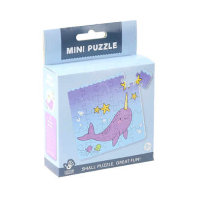 Mini Puzzle - Narwhal